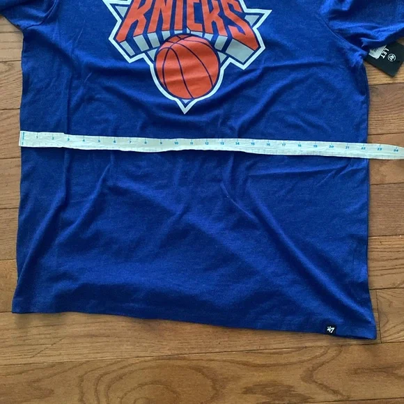 47 Brand New York Knicks Royal Blue Tee - Picture 4 of 5